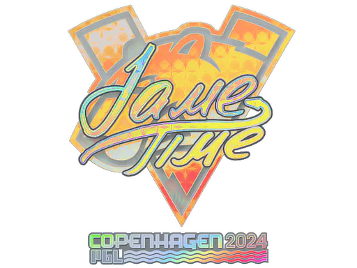 Sticker Jame (Holo) | Copenhagen 2024 - Preço e onde comprar no CS2