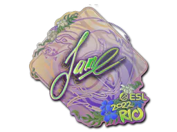 Sticker Jame (Holo) | Rio 2022 - Preço e onde comprar no CS2
