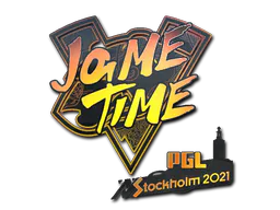 Sticker Jame (Holo) | Stockholm 2021 - Preço e onde comprar no CS2