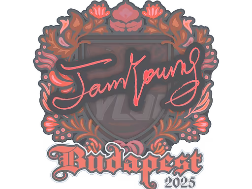 Sticker JamYoung | Budapest 2025 - Preço e onde comprar no CS2