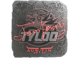 Sticker JamYoung (Foil) | Austin 2025 - Preço e onde comprar no CS2