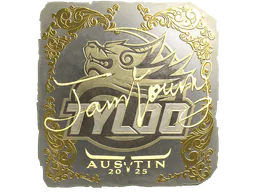 Sticker JamYoung (Gold) | Austin 2025 - Preço e onde comprar no CS2