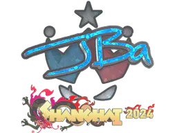 Sticker JBa (Glitter) | Shanghai 2024 - Preço e onde comprar no CS2