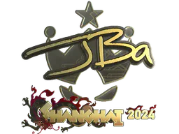 Sticker JBa (Gold) | Shanghai 2024 - Preço e onde comprar no CS2