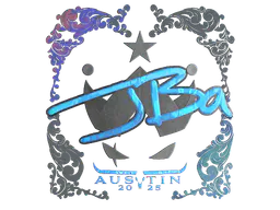 Sticker JBa (Holo) | Austin 2025 - Preço e onde comprar no CS2