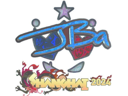 Sticker JBa (Holo) | Shanghai 2024 - Preço e onde comprar no CS2