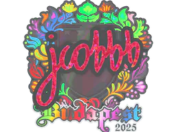 Sticker jcobbb (Holo) | Budapest 2025 - Preço e onde comprar no CS2