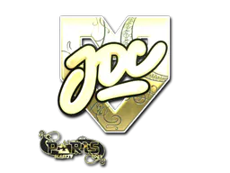 Sticker JDC (Gold) | Paris 2023 - Preço e onde comprar no CS2