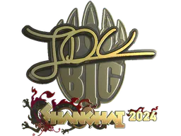 Sticker JDC (Gold) | Shanghai 2024 - Preço e onde comprar no CS2