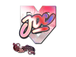 Sticker JDC (Holo) | Paris 2023 - Preço e onde comprar no CS2