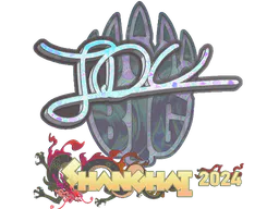 Sticker JDC (Holo) | Shanghai 2024 - Preço e onde comprar no CS2