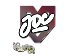 Sticker JDC | Paris 2023 - Preço e onde comprar no CS2