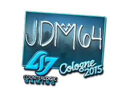 Sticker jdm64 (Foil) | Cologne 2015 - Preço e onde comprar no CS2
