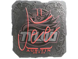 Sticker Jee (Foil) | Austin 2025 - Preço e onde comprar no CS2