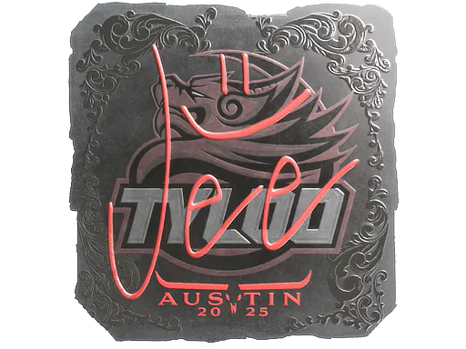 Sticker Jee (Foil) | Austin 2025 - Preço e onde comprar no CS2