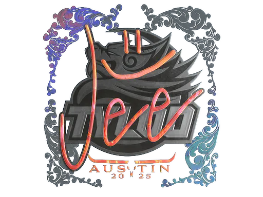 Sticker Jee (Holo) | Austin 2025 - Preço e onde comprar no CS2