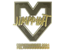 Sticker Jimpphat (Gold) | Copenhagen 2024 - Preço e onde comprar no CS2