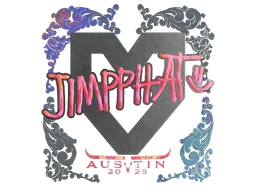 Sticker Jimpphat (Holo) | Austin 2025 - Preço e onde comprar no CS2