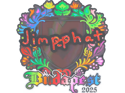 Sticker Jimpphat (Holo) | Budapest 2025 - Preço e onde comprar no CS2
