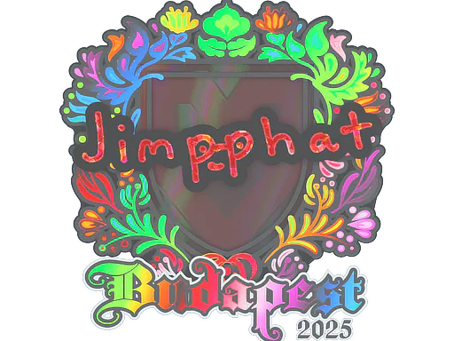 Sticker Jimpphat (Holo) | Budapest 2025 - Preço e onde comprar no CS2
