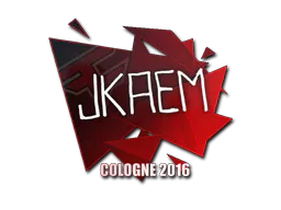 Sticker jkaem | Cologne 2016 - Preço e onde comprar no CS2