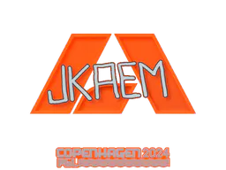 Sticker jkaem | Copenhagen 2024 - Preço e onde comprar no CS2