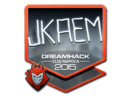 Sticker jkaem (Foil) | Cluj-Napoca 2015 - Preço e onde comprar no CS2