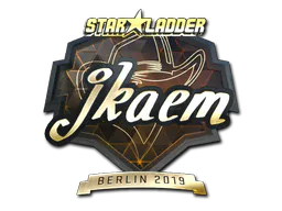 Sticker jkaem (Gold) | Berlin 2019 - Preço e onde comprar no CS2