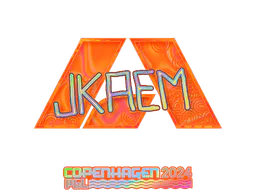 Sticker jkaem (Holo) | Copenhagen 2024 - Preço e onde comprar no CS2