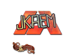 Sticker jkaem (Holo) | Paris 2023 - Preço e onde comprar no CS2