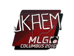 Sticker jkaem | MLG Columbus 2016 - Preço e onde comprar no CS2