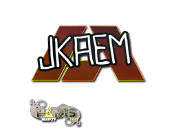 Sticker jkaem | Paris 2023 - Preço e onde comprar no CS2