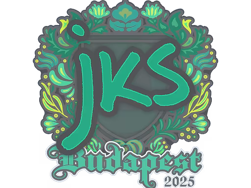 Sticker jks | Budapest 2025 - Preço e onde comprar no CS2