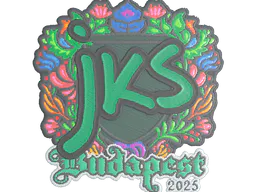 Sticker jks (Embroidered) | Budapest 2025 - Preço e onde comprar no CS2