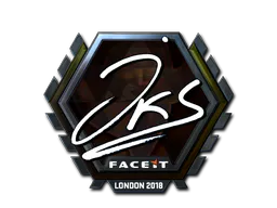 Sticker jks (Foil) | London 2018 - Preço e onde comprar no CS2
