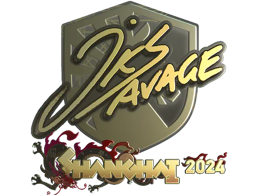 Sticker jks (Gold) | Shanghai 2024 - Preço e onde comprar no CS2