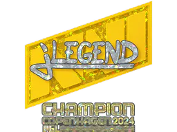 Sticker jL (Glitter, Champion) | Copenhagen 2024 - Preço e onde comprar no CS2
