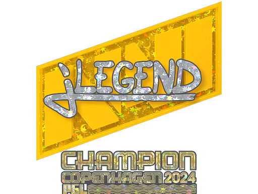 Sticker jL (Glitter, Champion) | Copenhagen 2024 - Preço e onde comprar no CS2