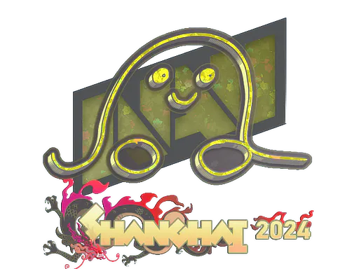 Sticker jL (Glitter) | Shanghai 2024 - Preço e onde comprar no CS2
