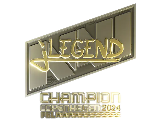 Sticker jL (Gold, Champion) | Copenhagen 2024 - Preço e onde comprar no CS2