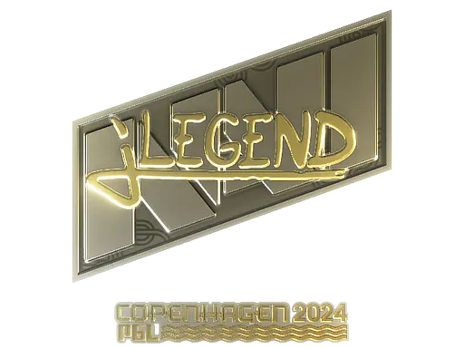 Sticker jL (Gold) | Copenhagen 2024 - Preço e onde comprar no CS2