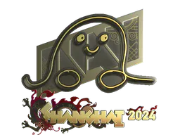 Sticker jL (Gold) | Shanghai 2024 - Preço e onde comprar no CS2