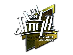 Sticker jmqa (Foil) | Boston 2018 - Preço e onde comprar no CS2