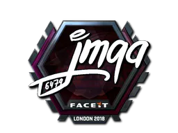 Sticker jmqa (Foil) | London 2018 - Preço e onde comprar no CS2