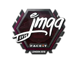 Sticker jmqa | London 2018 - Preço e onde comprar no CS2