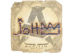Sticker jottAAA | Austin 2025 - Preço e onde comprar no CS2