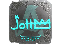 Sticker jottAAA (Foil) | Austin 2025 - Preço e onde comprar no CS2