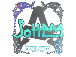 Sticker jottAAA (Holo) | Austin 2025 - Preço e onde comprar no CS2