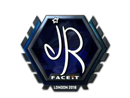 Sticker jR (Foil) | London 2018 - Preço e onde comprar no CS2