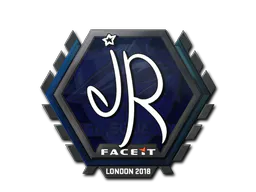 Sticker jR | London 2018 - Preço e onde comprar no CS2